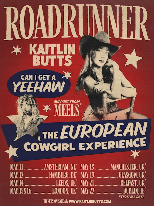 CountryLDMusic's tweet photo. Boundary-pushing, Tulsa-born artist @KaitlinButts is set to make her long-awaited return to the UK and Europe next month, with her headline tour The European Cowgirl Experience and appearing at @HighwaysFest, taking place at the iconic @RoyalAlbertHall.
https://t.co/KSorD4W6fg https://t.co/ZDcEB54acN