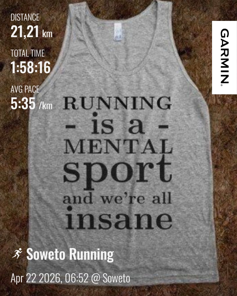 HD6300's tweet image. Running slow to run fast 
#FetchYourBody2026
#IChoose2Bactive
#RunningWithTumiSole
#IPaintedMyRun
#TrapnLos
#Fitness