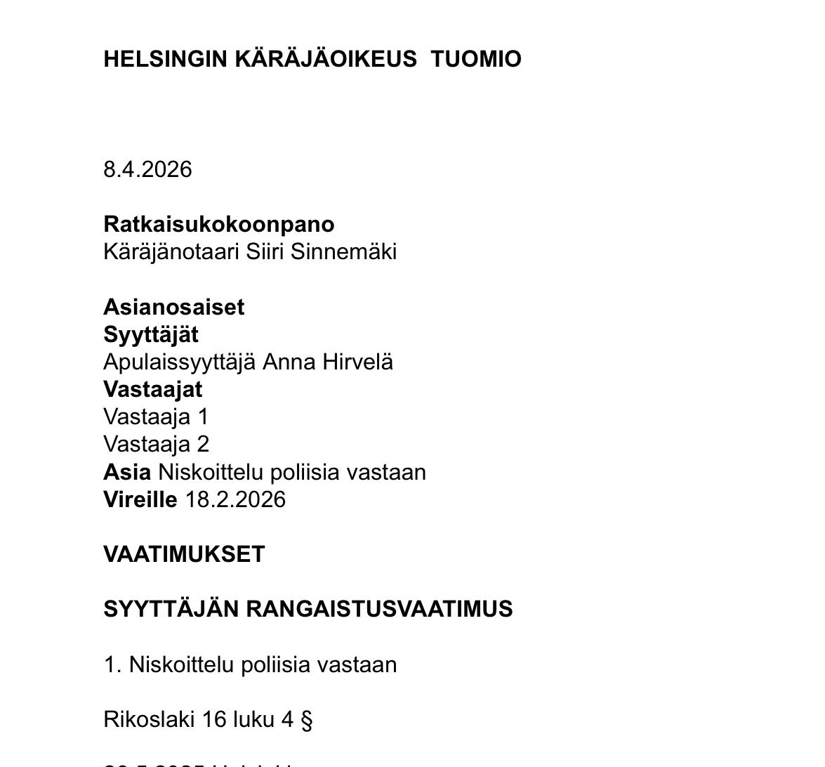 Päivän Byrokraatti tweet media