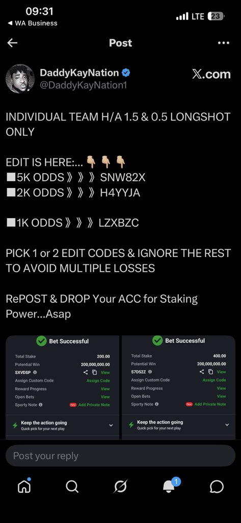 AladeBenjamin6's tweet photo. Repost for staking power https://t.co/8F0RuZS7PJ