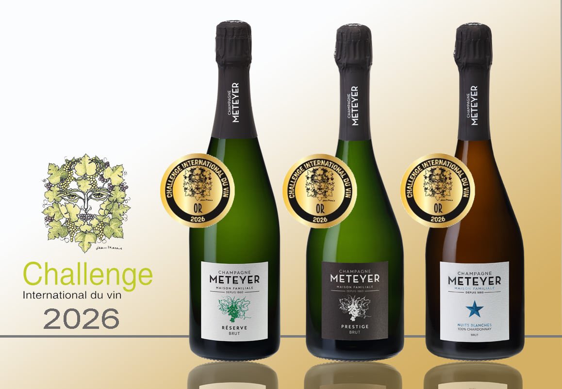 annameteyer's tweet image. Challenge International du Vin:
3 champagnes présentés, 
3 catégories différentes…
3 médailles d’or! 🏅

🍾 Nos cuvées récompensées :
• Réserve
• Prestige
• Nuits Blanches 

#champagne Vignerons indépendants de Champagne #excellence #terroir
#challengeinternationalduvin