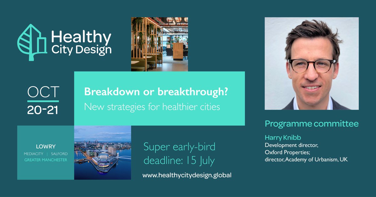Healthy City Design 2026 International Congress tweet media