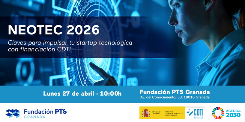 CDTI_innovacion's tweet image. 📢 No te pierdas la jornada organizada por @FundacionPTS sobre el programa #NEOTEC 2026 del @CDTI_innovacion, dirigida a #startups innovadoras con alto potencial de crecimiento👇 

🎯Oportunidad clave para acercar a las empresas emergentes del ecosistema las oportunidades de