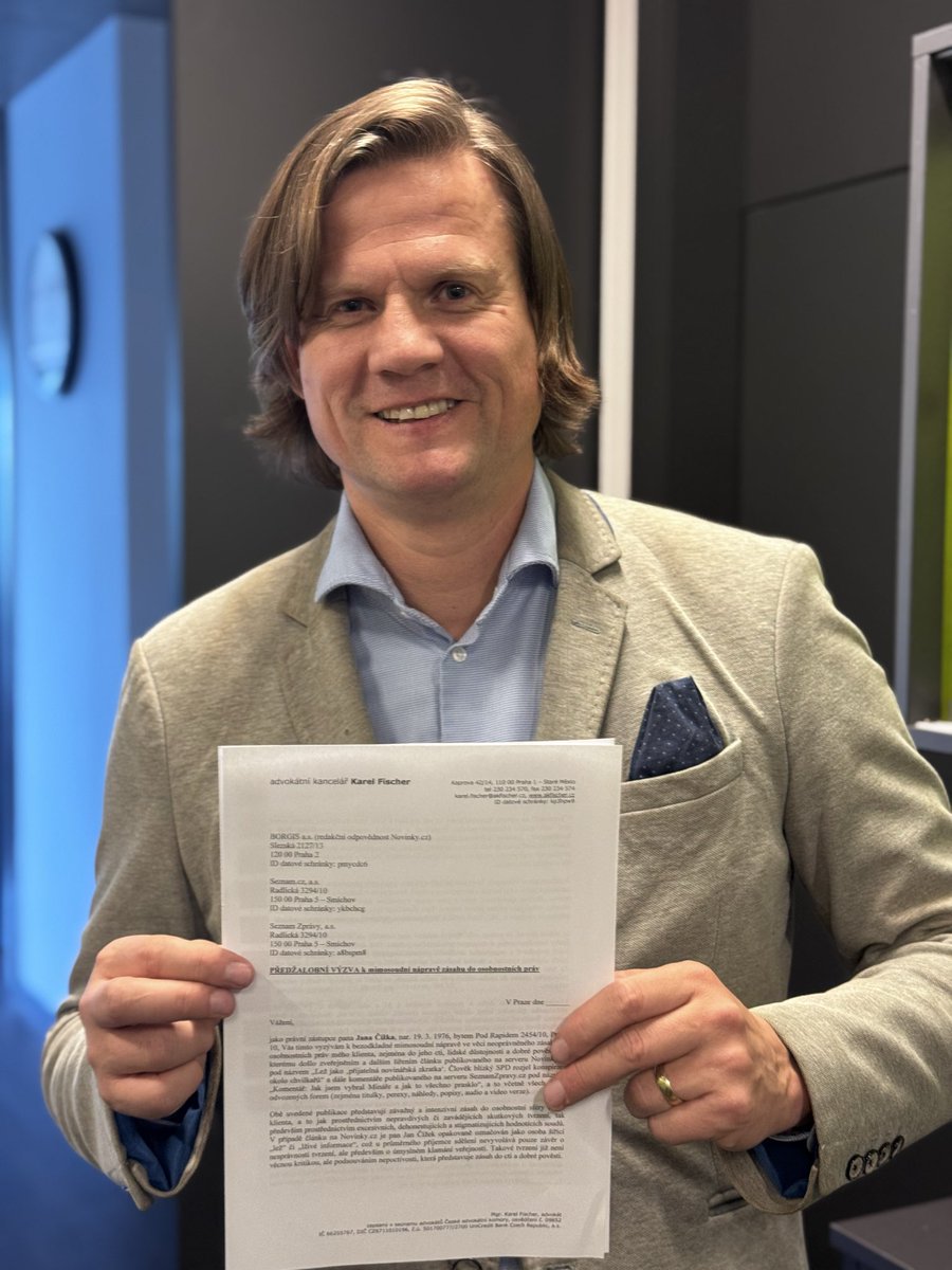 Jan Čížek, pražský patriot tweet media