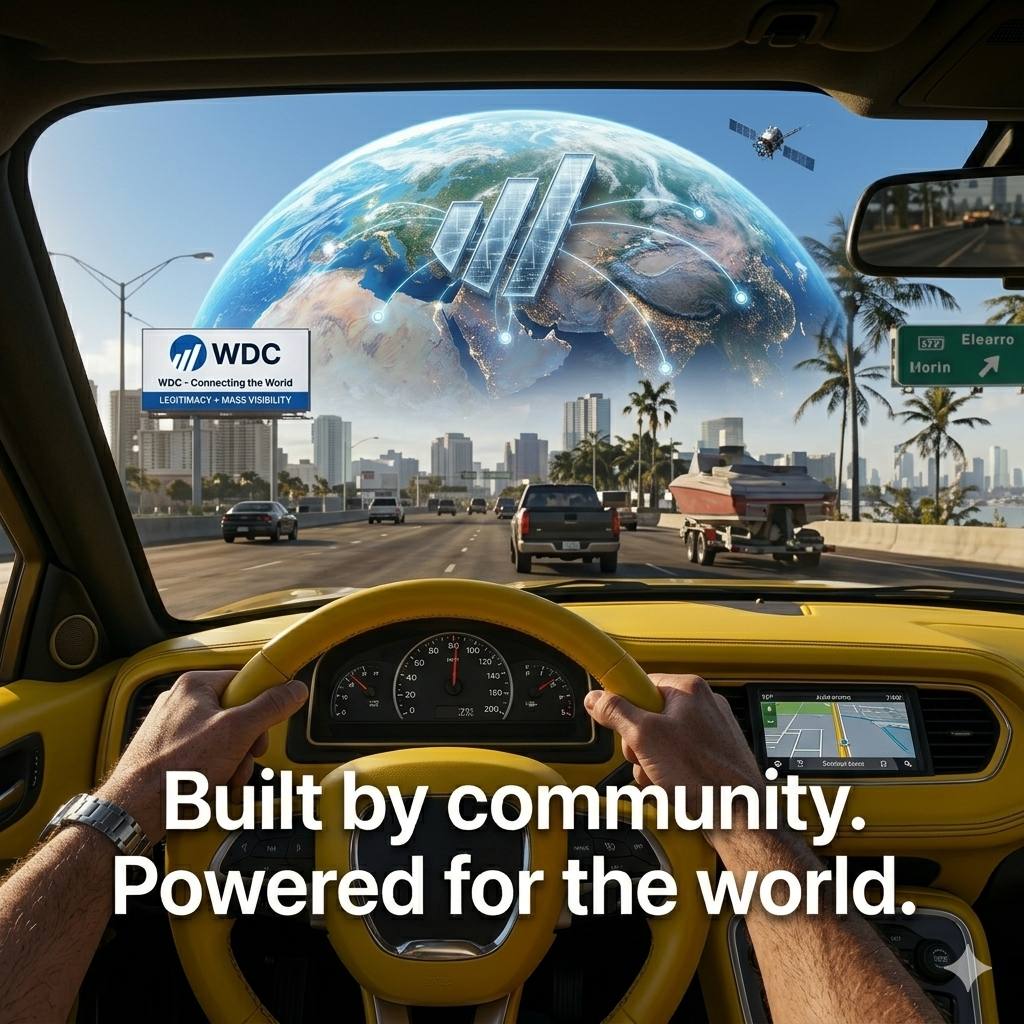 World coin tweet media