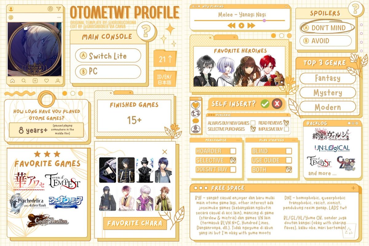 OTOME CHRONICLES FESS tweet media