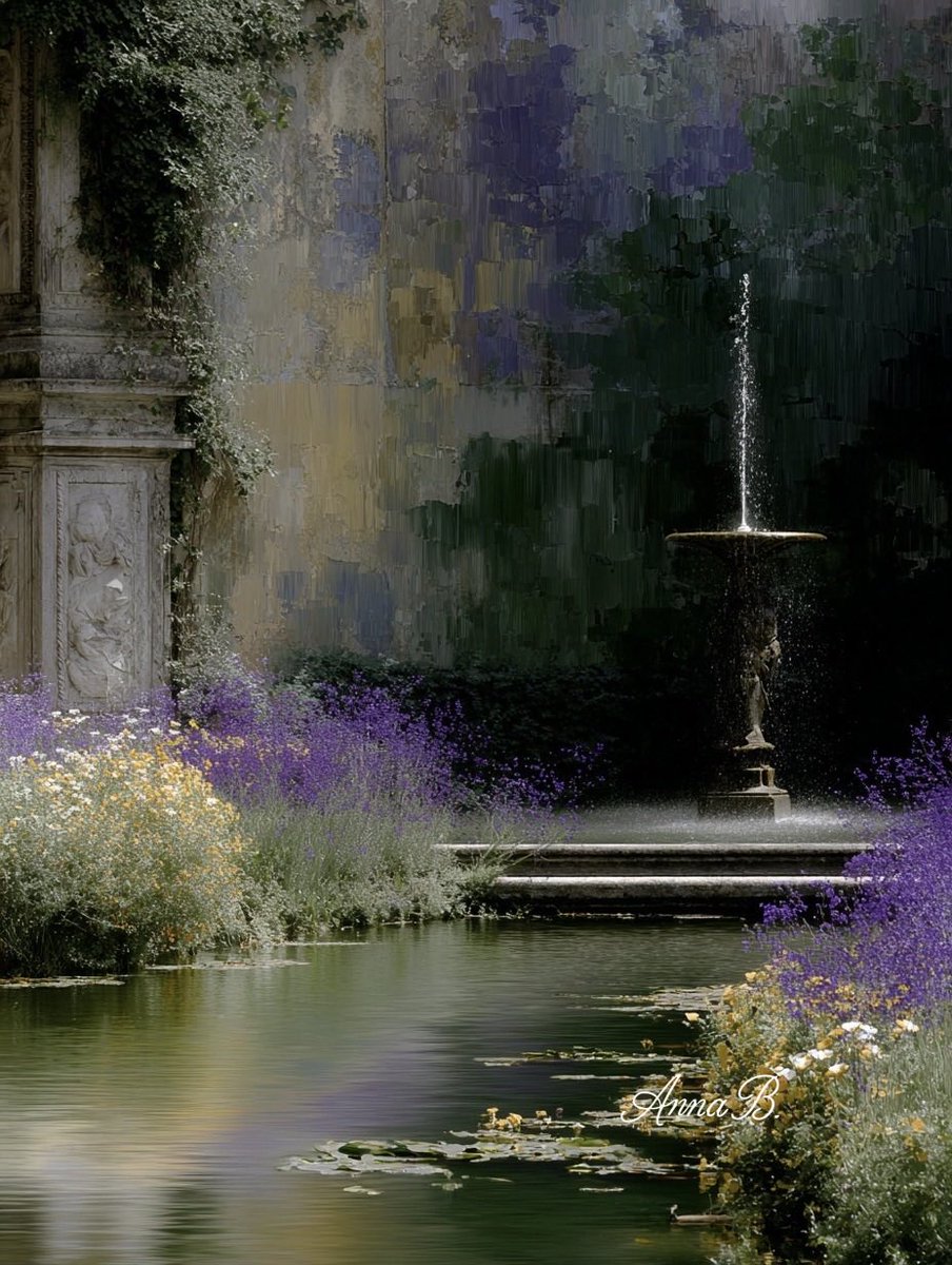 Aurora41155547's tweet image. A Serenade
#Art #AIArt #Nature #Garden #Flowers