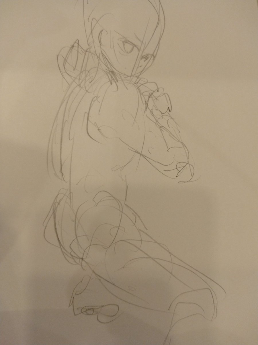 かーめーはーめ〜

かめはめ波、シンプルながらも各種重要な要素を含んだ動き、ポーズで、
アングルやパース感を変えながら描いていったら、
かなり良い練習になるな。 