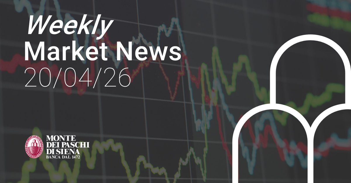 Banca_MPS's tweet photo. Il cambio #EurUsd scende a 1,1750 per i dubbi sui colloqui USA-Iran. Deboli #yen e #sterlina, mentre il #fiorino ungherese vola con la vittoria di Magyar pro-UE. Gli speculatori tornano a scommettere sul rialzo dell'#euro. https://t.co/uAyS4yKLCk
#MpsNews #MarketNews #WeeklyForex https://t.co/qEpgqBPDyD