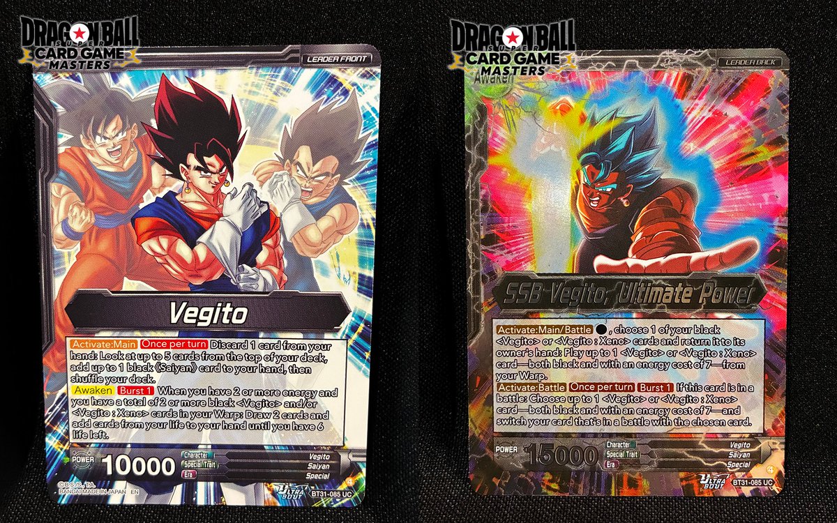 dbs_cardgame's tweet photo. [Card Reveals]  
Hey DBSCG fans!

First revealed at Battle Hour, these absolutely incredible cards will be included in B31!

Keep an eye out for more updates!
#BattleHour2026
#dbscardgame https://t.co/Uuihef5vPj