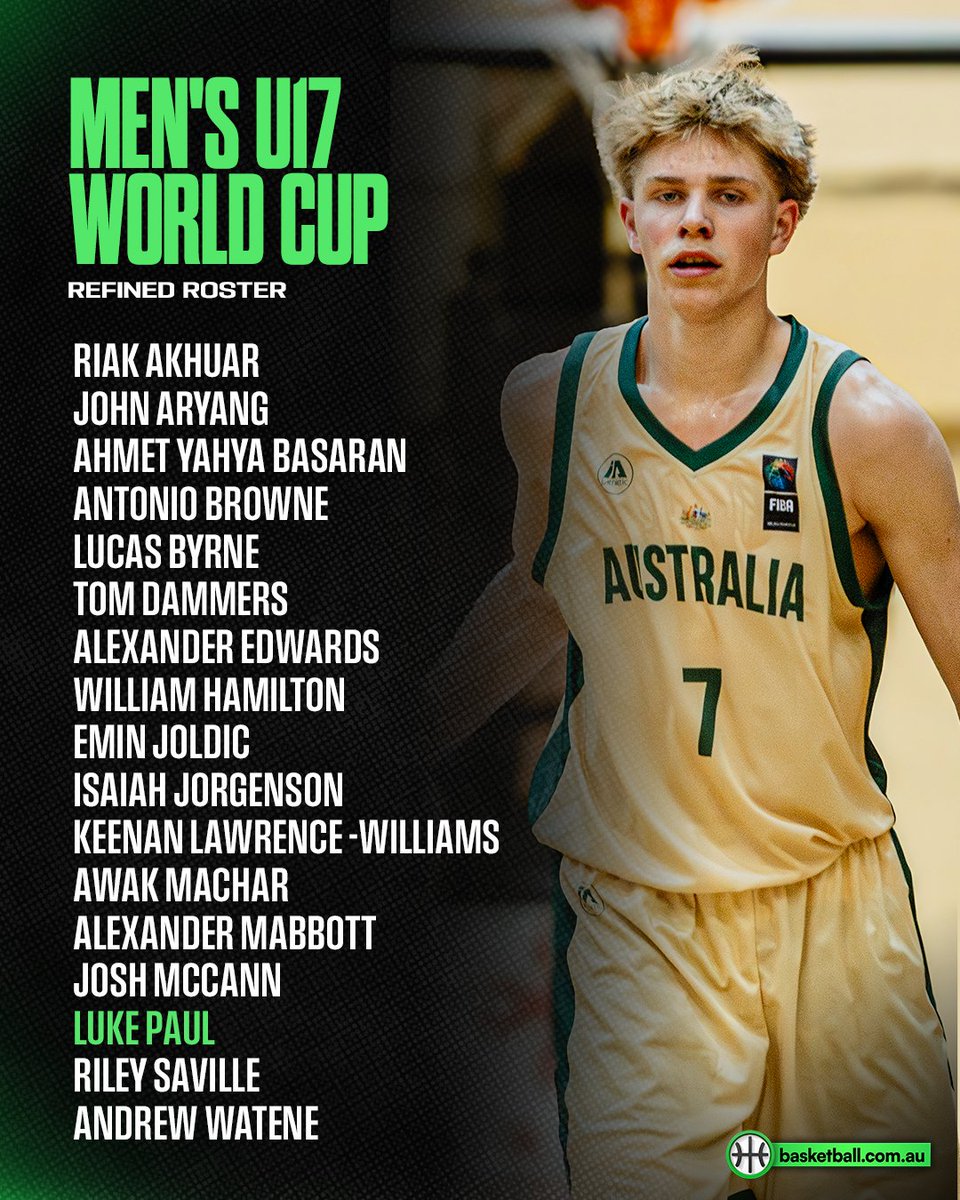 The selected athletes will attend training camps at the Australian Institute of Sport in May, which will be used by the coaching staff and selectors to pick the final squads of 12.