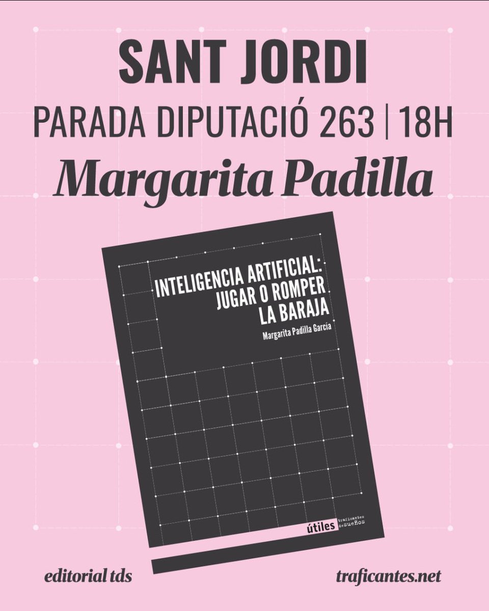 Este Sant Jordi  🌹 podrás encontrarnos en

▸ Stand 1 – C/ Diputació 263 

▸ Stand 2 – Av. Catedral 

📚 Estaremos en un puesto colectivo repleto de libros radicales con <a href="/ManifestLlibres/">Manifest Llibres</a> <a href="/Versolibros/">Verso Libros</a> <a href="/FCEMexico/">Fondo de Cultura Económica</a> #enclavedelibros y #nolibros