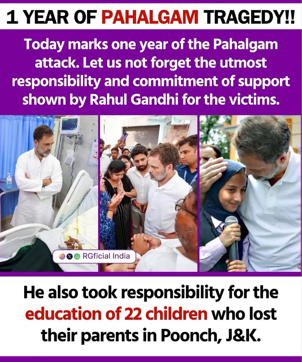 Aloksharmaaicc's tweet image. #RahulGandhi #Pahalgam
