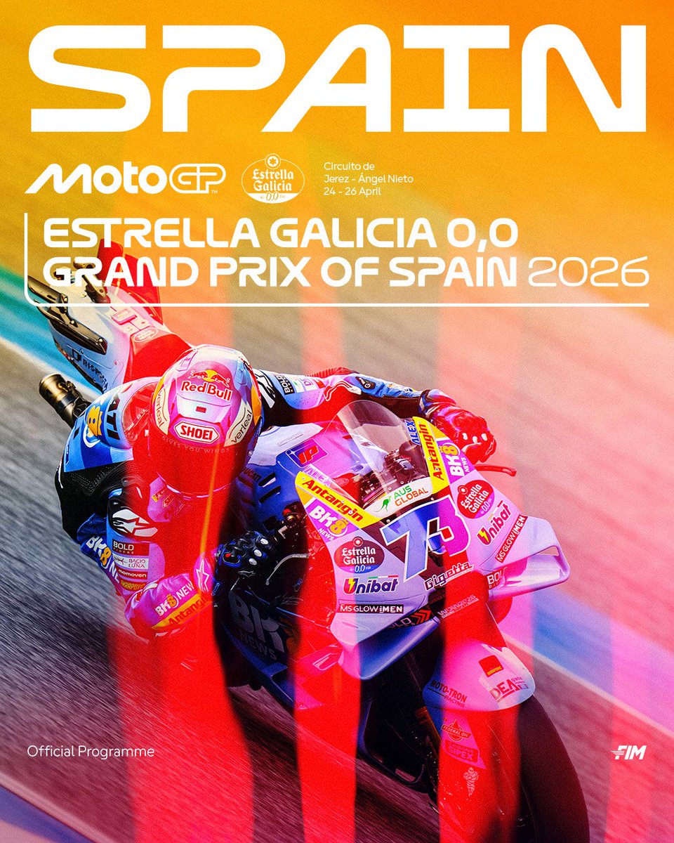manuel19621119's tweet image. Imprescindible antes de la disputa este fin de semana del Gran Premio de España  🇪🇸 de MotoGp @MotoGP consultar el programa oficial en el siguiente enlace. 

ENLACE PARA CONSULTAR TODOS LOS DETALLES DEL GRAN PREMIO AQUÍ:👇🏻 
motogp.io/4mPY0tm 

#SpanishGP🇪🇦  
#motoGP
#race