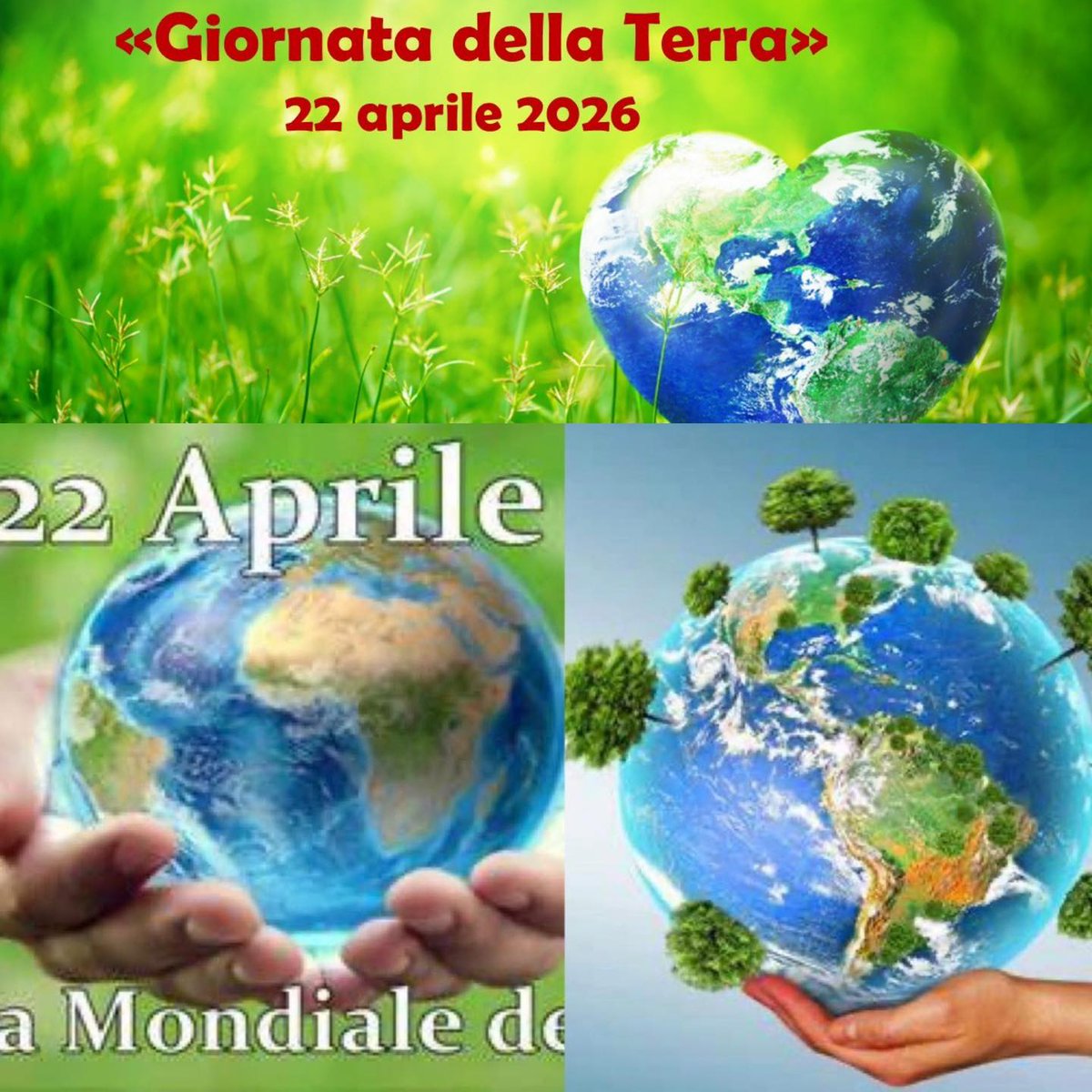 instagram.com/p/DXbDSjxF03X/ Amiche ed Amici buongiorno.
Oggi 22 aprile si celebra “La Giornata Mondiale della Terra -Earth Day”.
“Il nostro potere, il nostro pianeta - our power - our planet”.
Si tratta della più grande manifestazione ambientale per la salvaguardia del nostro Pianeta