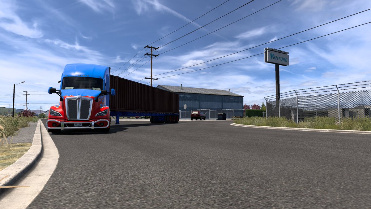 billy_speed's tweet image. American Truck Simulator I am carrying Electronic Components I start in Evanston end was Vernal I am leaving the depot and I see buildings then hills doing my trip out

@SCSsoftware
#ATS 
#AmericanTruckSimulator
@KenworthTruckCo