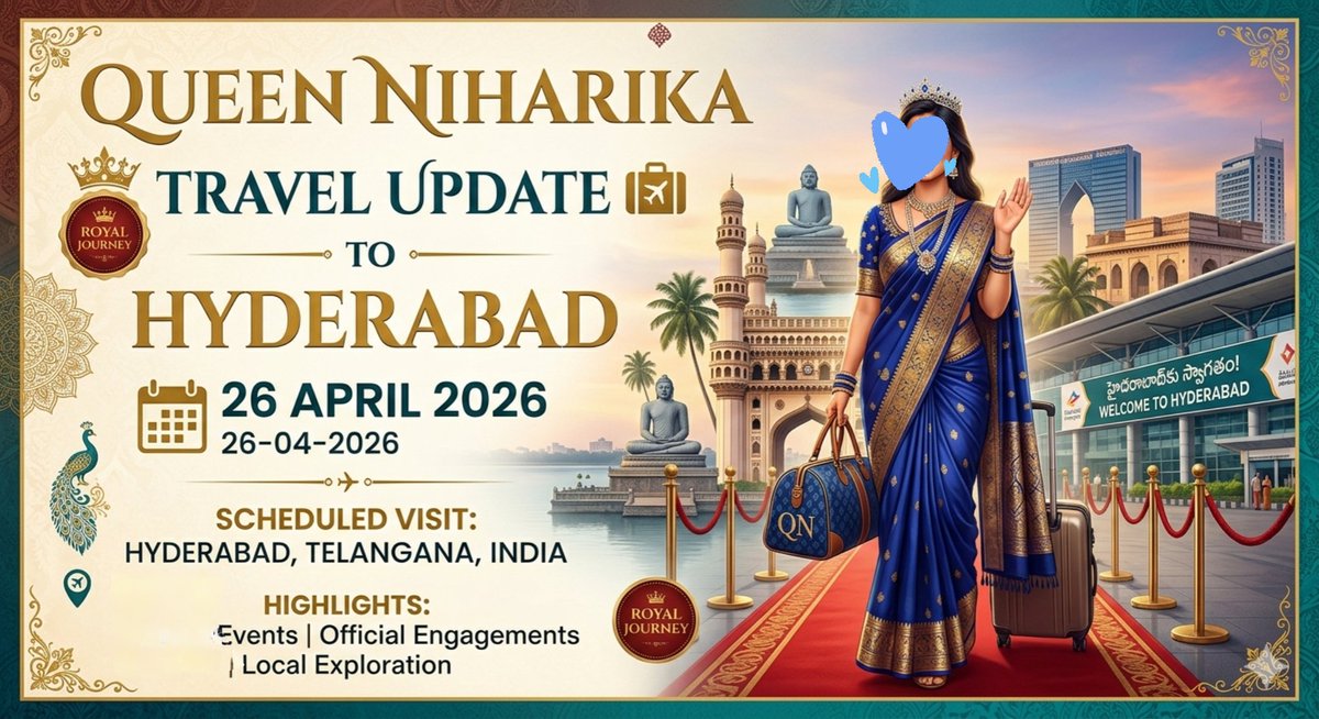 Queen Niharika tweet media