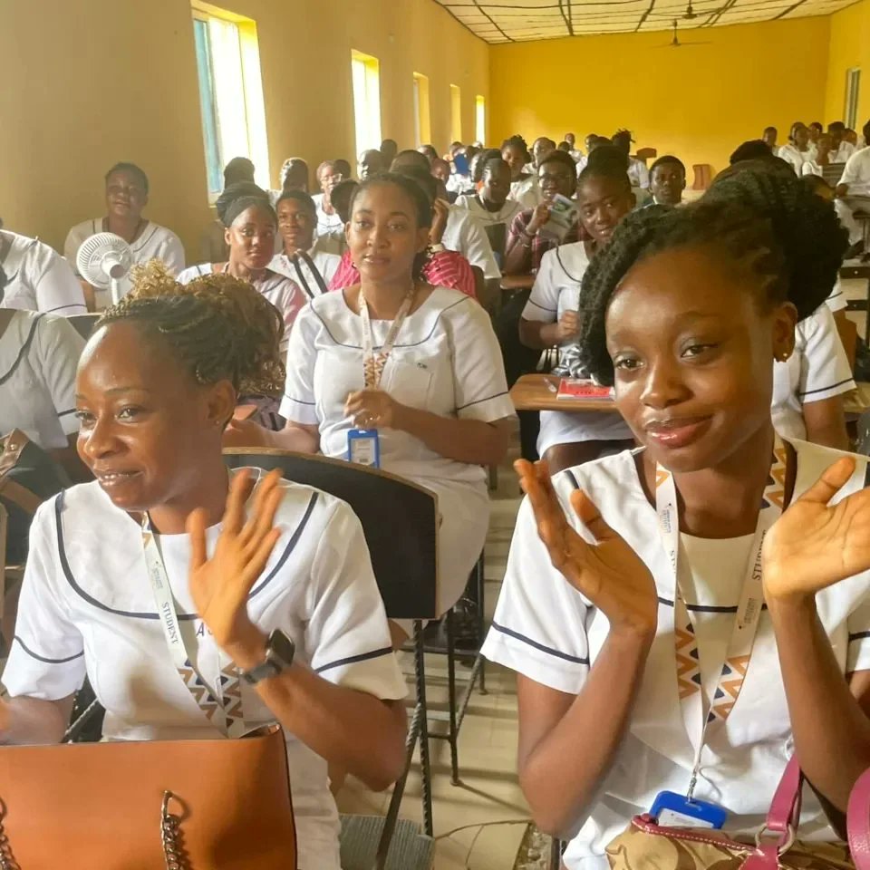 AJUniversity's tweet photo. Yesterday, 21st April 2026, the Faculty of Basic Medical Sciences held an orientation for undergraduates, encouraging students to stay focused, uphold good character, and work hard towards academic excellence. https://t.co/8QXv67W0Km
