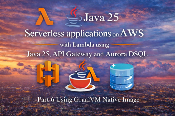 VKazulkin's tweet image. New blog post alert 🚨"Serverless applications on AWS with Lambda using Java 25, API Gateway and Aurora DSQL – Part 6 Using GraalVM Native Image". vkazulkin.com/serverless-app…
@java #Serverless #AWS @graalvm @PostgreSQL #Java