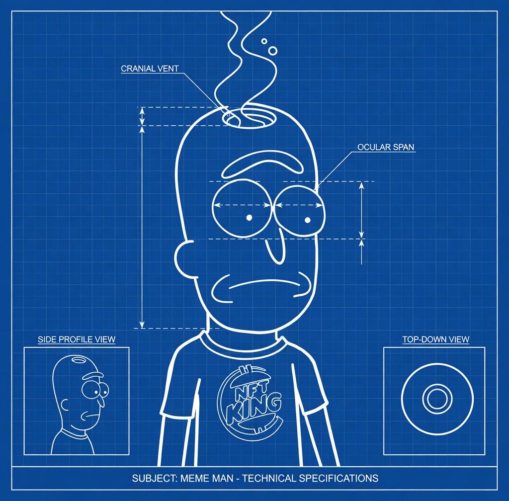 BertleTurtleson's tweet image. A blueprint for success🪬
Let me see your @GodHatesNFTees 🗽