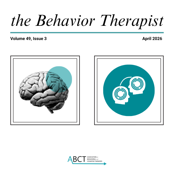 Association for Behavioral and Cognitive Therapies tweet media