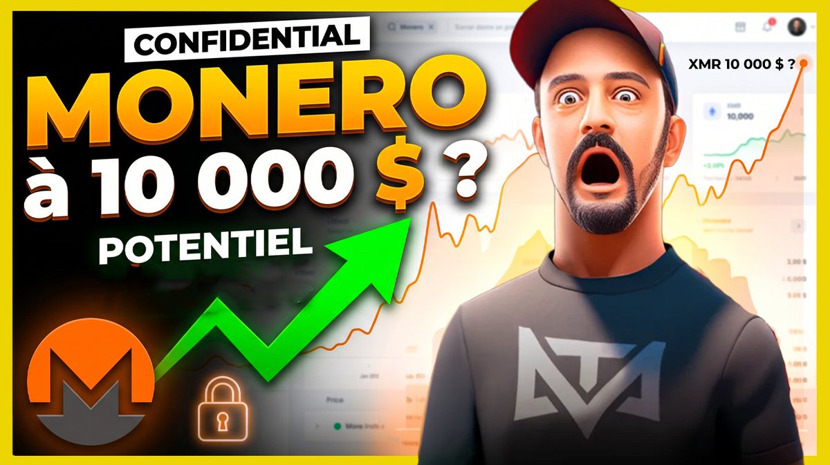 makertronicYT's tweet image. MONERO À 10 000 $ : FOU OU INÉVITABLE ?
Alors que la surveillance financière devient la norme (MNBC, KYC...), le XMR s'impose comme le dernier bastion de la vie privée. 🕵️‍♂️
📺 Voir l'analyse complète ici : youtu.be/1WJq0Xh2e_U
#Monero #XMR #Privacy #Crypto