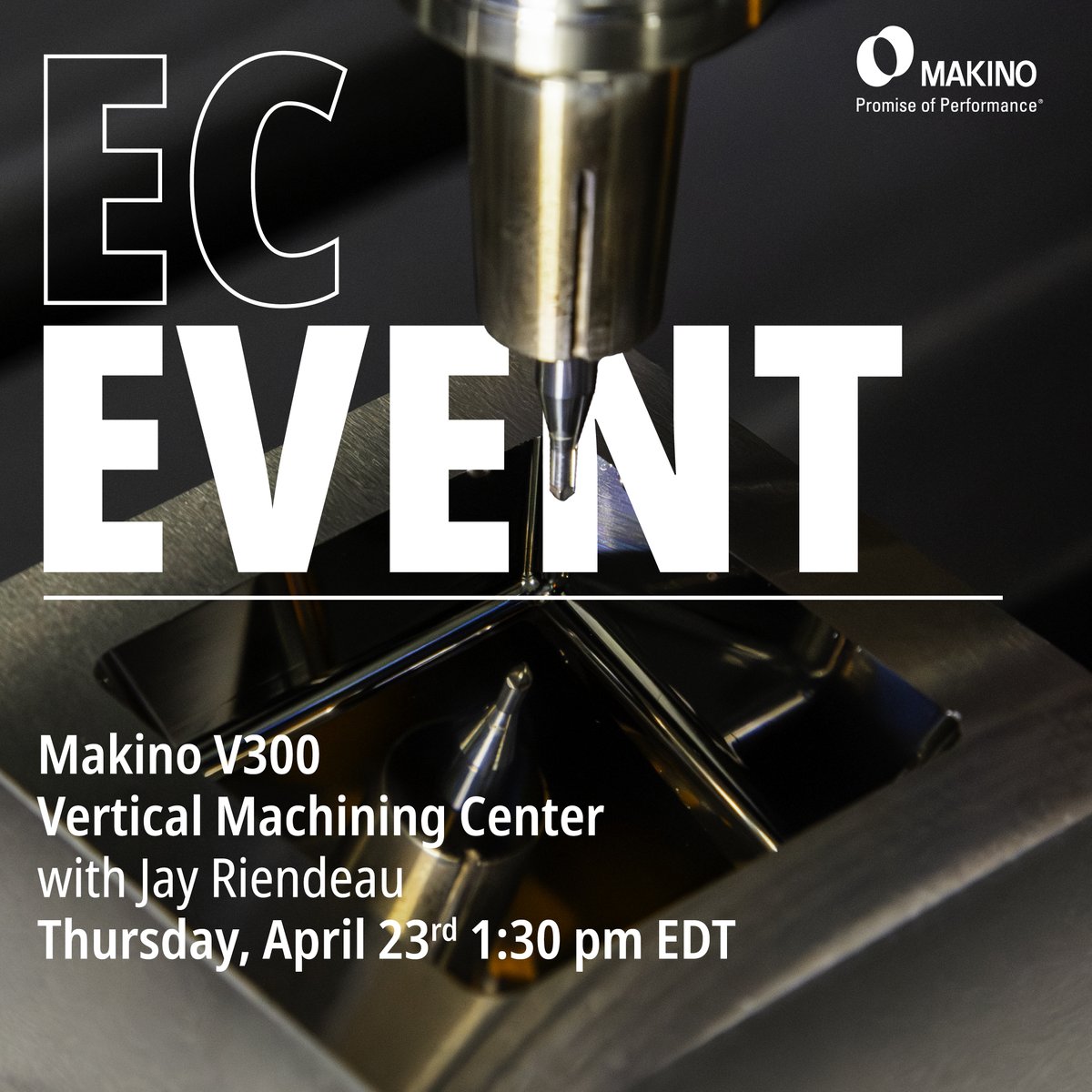 MakinoMachine's tweet image. Get on the List for 𝗧𝗢𝗠𝗢𝗥𝗥𝗢𝗪’𝗦 Experience Center (EC) Event: “Introducing the V300.”

See how the Pro6-controlled V300 #VMC delivers powerful, reliable machining — even during extended operations.

RSVP:  sm.makino.com/l/1038193/2026…

@MakinoMachine #CNC #Manufacturing