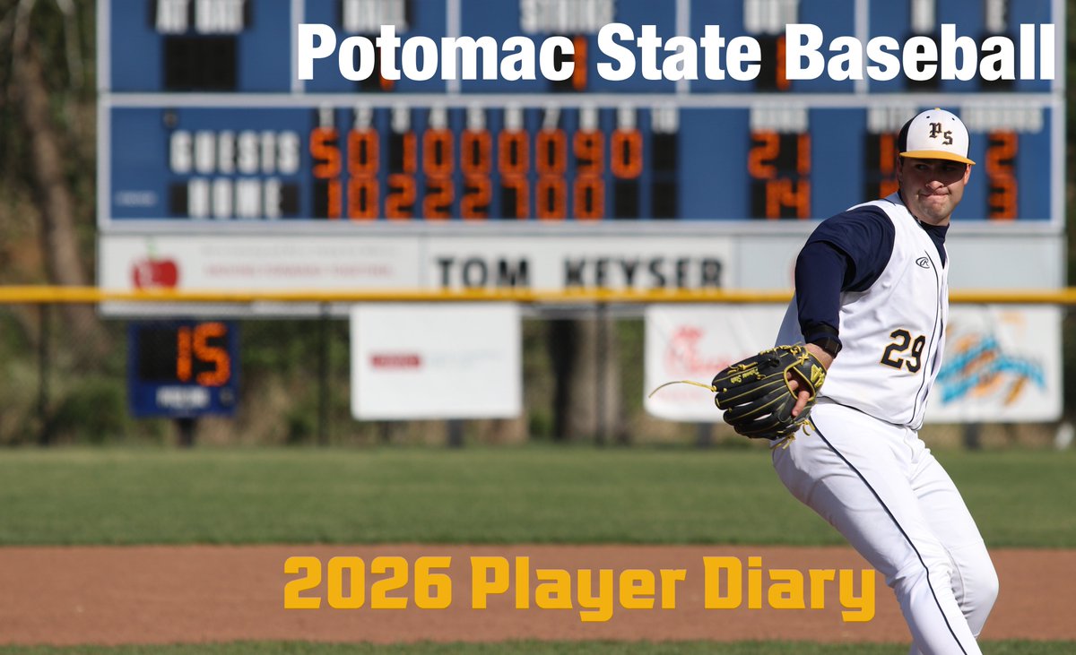 PotomacStateBB's tweet photo. Have a favorite song on the Golden Park playlist?  The 2026 Catamounts give their choice on this week's Potomac State Baseball player diary.
https://t.co/5ozszCqWPF
#CatamountCulture https://t.co/lPBhcN7XXE