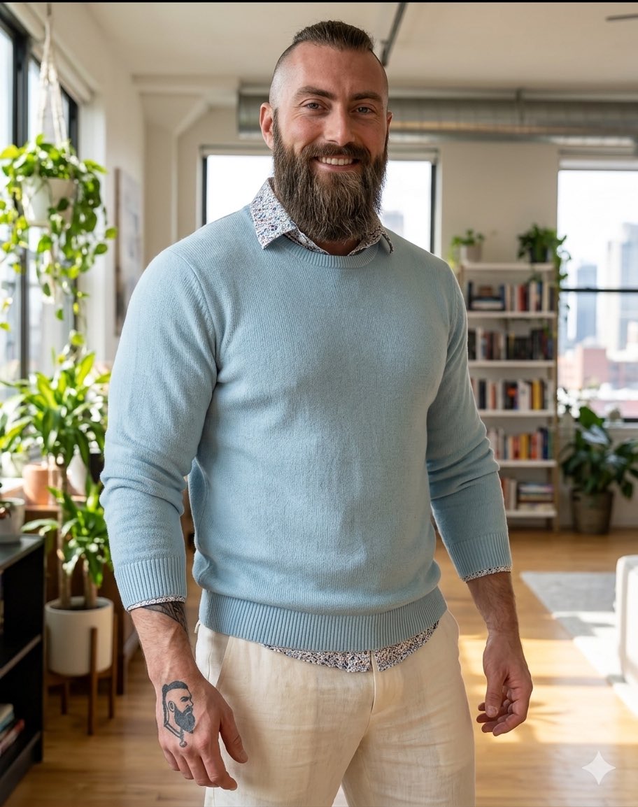 ThaneRivern's tweet image. A smile that brightens my day as much as this sun-drenched loft. ☀️ Good morning to the man who makes every moment a little sweeter. Let's make today unforgettable. #goodmorning #mancrush #happiness #newbeginnings #sweetstart