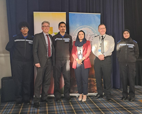 CadetsWMP's tweet photo. Cadets &amp; #volunteer Leaders were proud to participate in an insightful &amp; inspirational multifaith @WMPChaplaincy Easter Event @WMPolice Acting Chief Constable Scott Green &amp; @WestMidsPCC @SimonFosterPCC Aviv Glaser Diversity &amp; Inclusion Mgr &amp; Multi-Faith Lead Chaplain @Khadija_Sul https://t.co/o25Frz0Knk