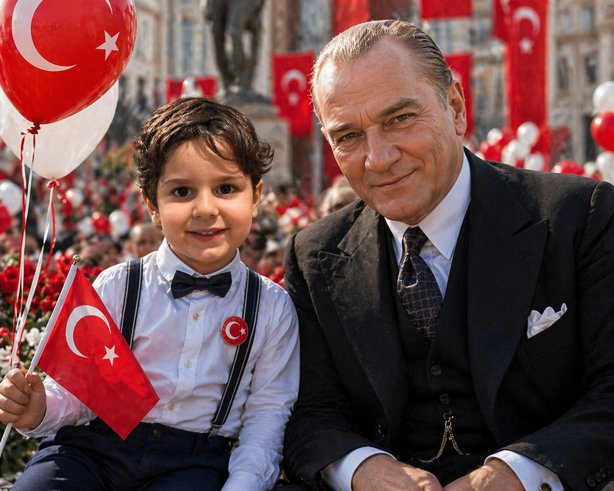 MelikeCokel's tweet photo. #23 Nisan Ulusal Egemenlik ve Çocuk Bayramı

106 yıllık onur en güzel armağan... 

Sevgi, dostluk, barış ile geçsin tüm hayatınız güzel çocuklar. https://t.co/iOCsuaYrCo