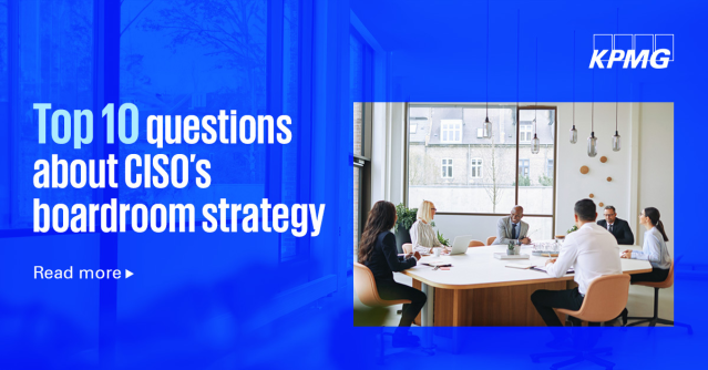 mppolo9's tweet photo. Effective cybersecurity requires proactive oversight and a strong communication plan between the board and management. KPMG’s CISO Boardroom Strategy resources highlight how leaders can translate complex cyber risks into actionable business strategies. https://t.co/Xy9FfHmhgr https://t.co/Q95Y6imlUs