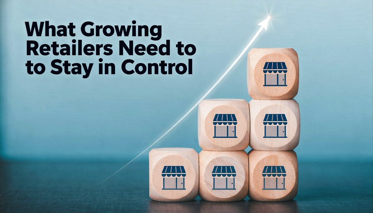 Growth doesn’t break retail — losing control does.

More stores, more data, more complexity.

📊 consistent data
🏢 central control
⚡ real-time visibility
Grow without losing control.

👉 Full Article: shorturl.at/XyGQV