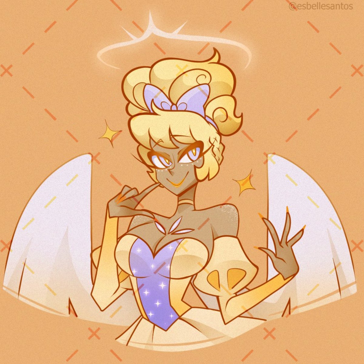 esbellesantos's tweet image. #HazbinHotelOC #HazbinHotel
Female Angel
SB: 150
with extra art 
Ends in 8 hrs!
👇Bid down below👇