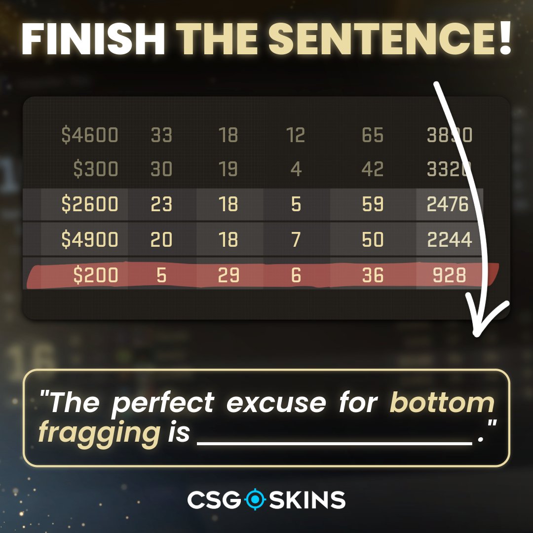 CSGO-SKINS.COM tweet media