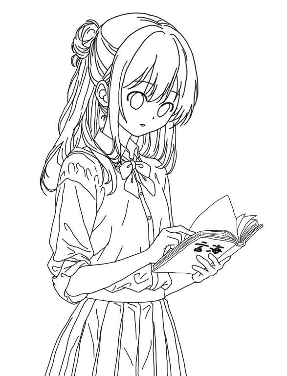 AtelierClutch's tweet image. This drawing depicts a girl consulting "Genkai", regarded as the first modern Japanese dictionary. I created the work to mark the 135th anniversary of its publication.
#roughsketch #drawing #dictionary