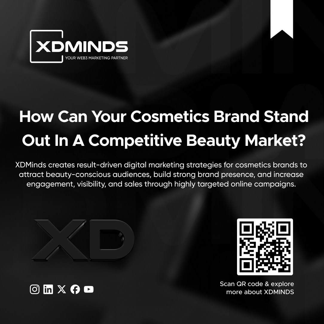 xd_minds's tweet image. The cosmetics industry is evolving fast.

To stay ahead, your brand needs visibility, engagement &amp;amp; smart digital strategy not just great products.

👉 Explore how to grow your beauty brand:
 xdminds.com/digital-market…

#Cosmetics #BeautyBrand #DigitalMarketing #XDMinds #Growth