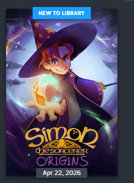 GodzillaHausen's tweet image. LET’S GOOOO!!! 🎉🎮✨

Huge thanks to @ININ_Games for picking me as the winner of the Simon the Sorcerer Origins giveaway! 🧙‍♂️🔥 I’m beyond hyped to dive into this magical adventure!
#GiveawayWin #GamingCommunity #GamerLife #SimonTheSorcerer #ININ #Lucky #RetroGaming