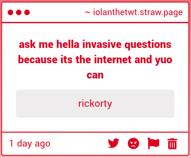 i0lanthe_'s tweet image. 🗨️ 1. Ok
     2. ??? Where did you get the idea im a boy 😢 definitely not dont call me that #Please Thank