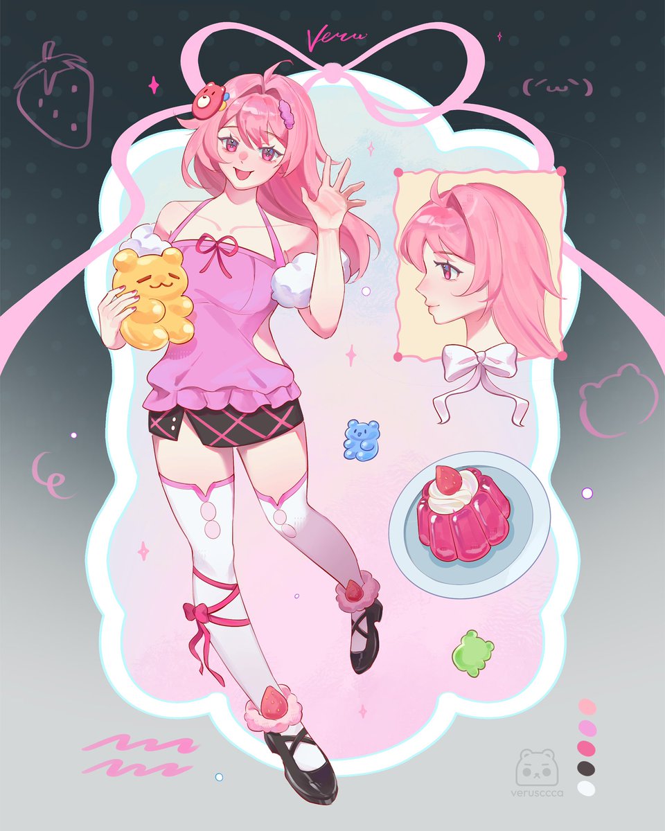 verusccca's tweet photo. 🍥🎀 veru’s new coquette fit!
#oc #originalcharacter https://t.co/PTIx2eOJON