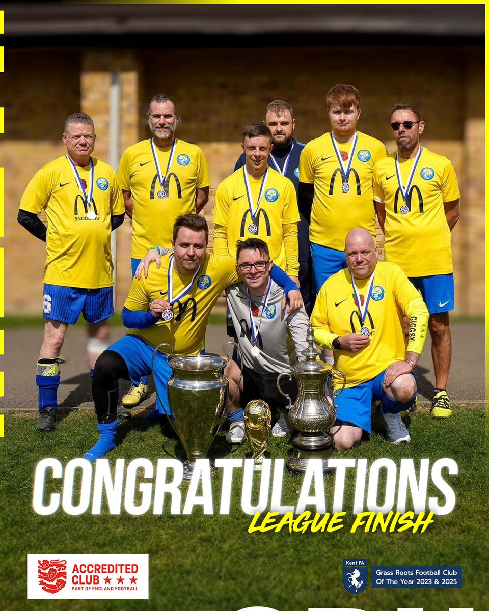 KingsHillFC1's tweet image. Huge congratulations to our Adult Jets on their league finish!
Hard work, commitment, and team spirit all season — well deserved 👏⚽

🟡🔵

#KingsHillFC #KHFC #jetsflytogether