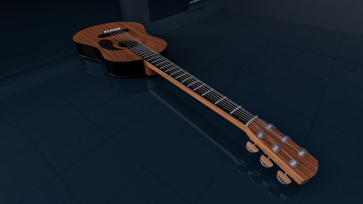chobin_cg's tweet photo. 復習を兼ねてギターをモデリング。
ある程度YouTubeも参考にしつつ、
Blenderで使ってた機能がMayaだとどこで使えるかを探る日々。 https://t.co/yKQghhjD1h