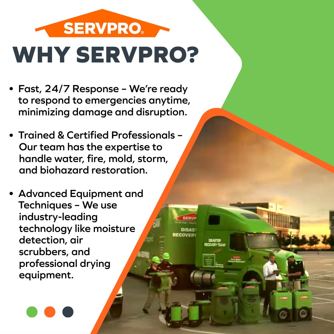 SERVPROOxonHill's tweet image. Experience, reliability, and a commitment to doing the job right—SERVPRO is Here to Help you through every step of recovery. 🤝 #WhySERVPRO #SERVPRO