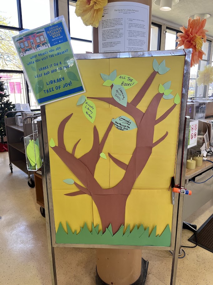 Detroit Library tweet media