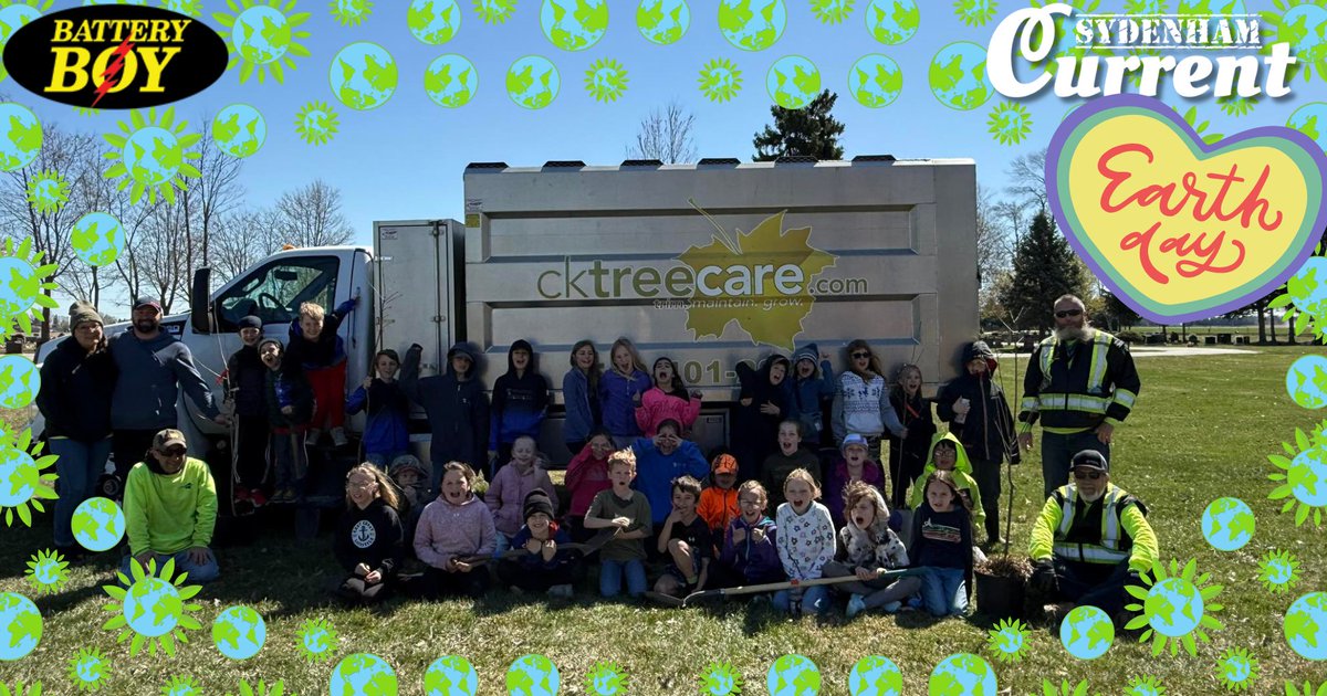 SydenhamCurrent's tweet photo. Battery Boy ‘Earth Day’ WOW! Win $100 in CASH from CK Tree Care!

Learn how to win, here: https://t.co/URGPbsjqvZ https://t.co/iruVaFZ6Yc