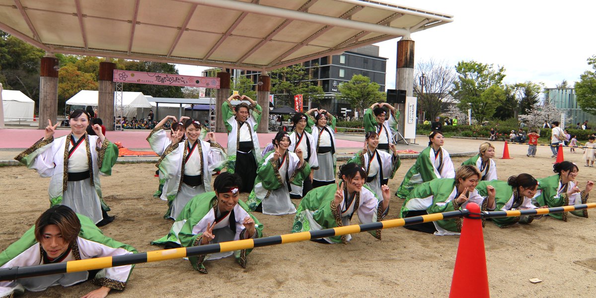 mk402003's tweet image. 京都さくらよさこい2026　梅小路会場　２日目　京炎そでふれ！Tacchi　さん　の写真です。（１／５）

#京炎そでふれTacchi
#Tacchi
#京都さくらよさこい2026
#さくらよさこい