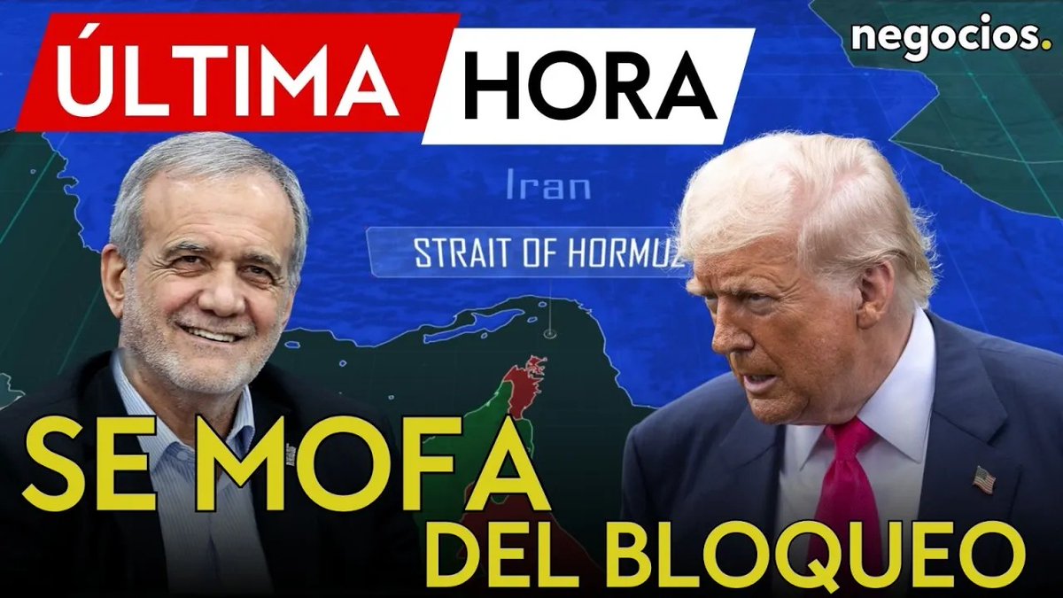 negocios_tv's tweet image. ÚLTIMA HORA | Irán se mofa del bloqueo de Trump: al menos 34 petroleros han logrado escapar

youtu.be/fQddB8mM8L0

#ultimahora #trump #iran #petroleo #ormuz #geopolitica #eeuu #crudo #petroleo #ceasefire #energia #noticias #breakingnews #negociostv