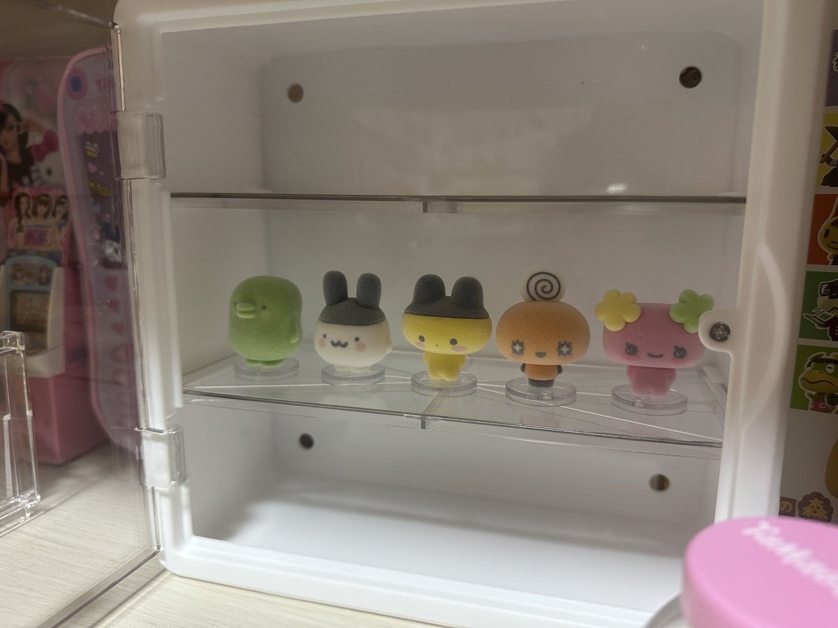 さっそく開けて飾ったけどさすがに可愛すぎる