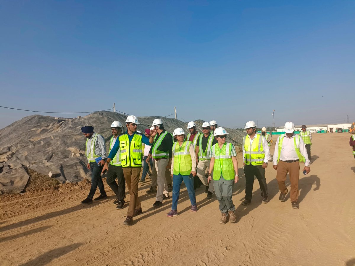 LudhianaSWSP's tweet image. A joint team of WB–AIB reviewed E&amp;amp;S aspects of @LudhianaSWSP. With 28% growth, the team appreciated the pace of the project and also suggested further strengthening E&amp;amp;s monitoring, safety, public engagement &amp;amp; documentation.
#Ludhiana #WaterSupplyProject #WorldBank #AIIB #EHS