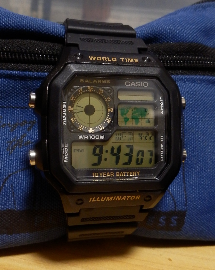 masaryusei's tweet image. 高級時計には興味なく(買えないけどね)
四月になって急に(安い)時計欲が出てきた
ということで
またチープカシオ 買ってしまいました
#CASIO #カシオ